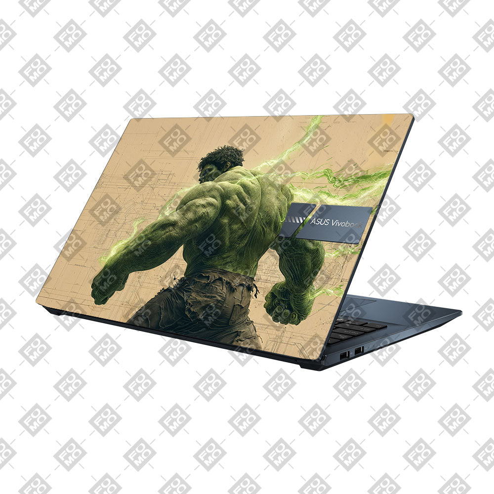 Hulk Unleashed Asus Vivobook Pro 15 M6500QC & M6500QH Laptop Skin