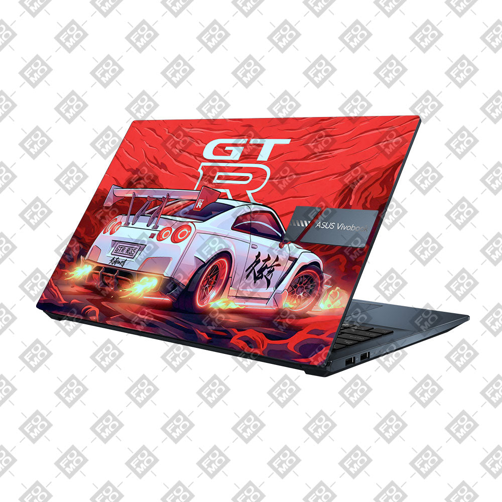 Nissan GTR Turbo Performance Edition Asus Vivobook Pro 15 M6500QC & M6500QH Laptop Skin