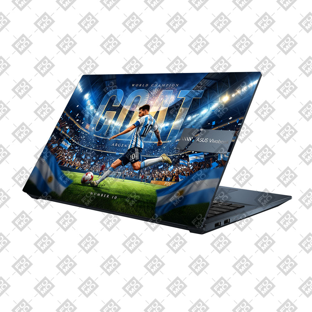 Messi World Champ Energy Asus Vivobook Pro 15 M6500QC & M6500QH Laptop Skin