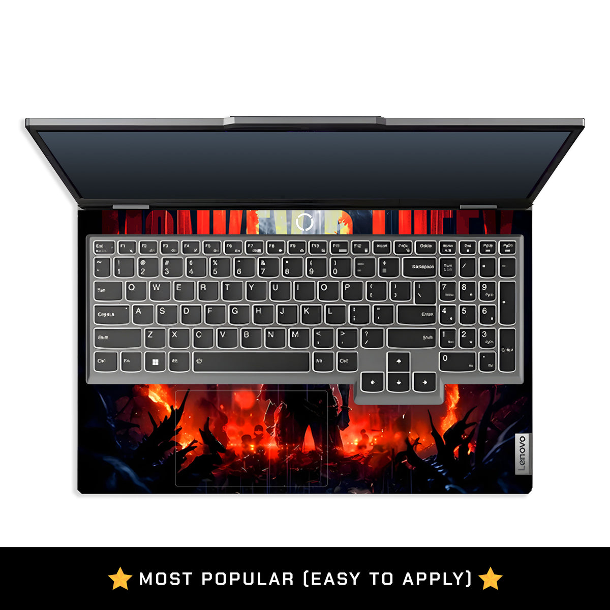 Red Anime Pirate Lenovo LOQ 2024, 2025 Laptop Skin