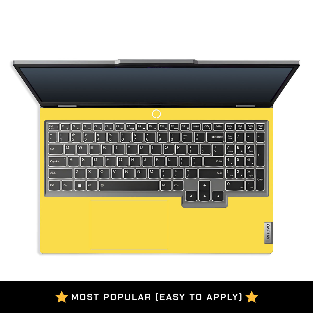 Textured Yellow Lenovo LOQ 2024, 2025 Laptop Skin