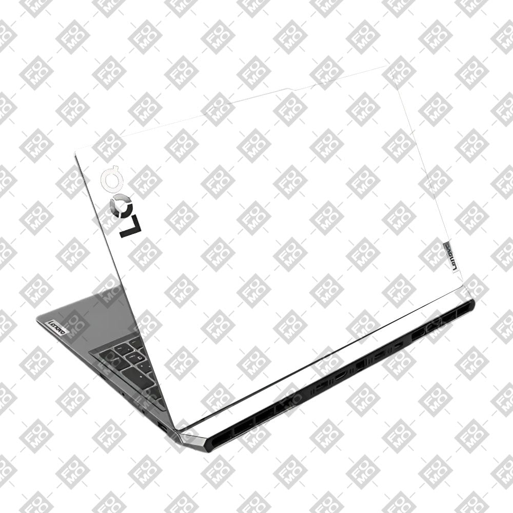 Textured White Lenovo LOQ 2024, 2025 Laptop Skin