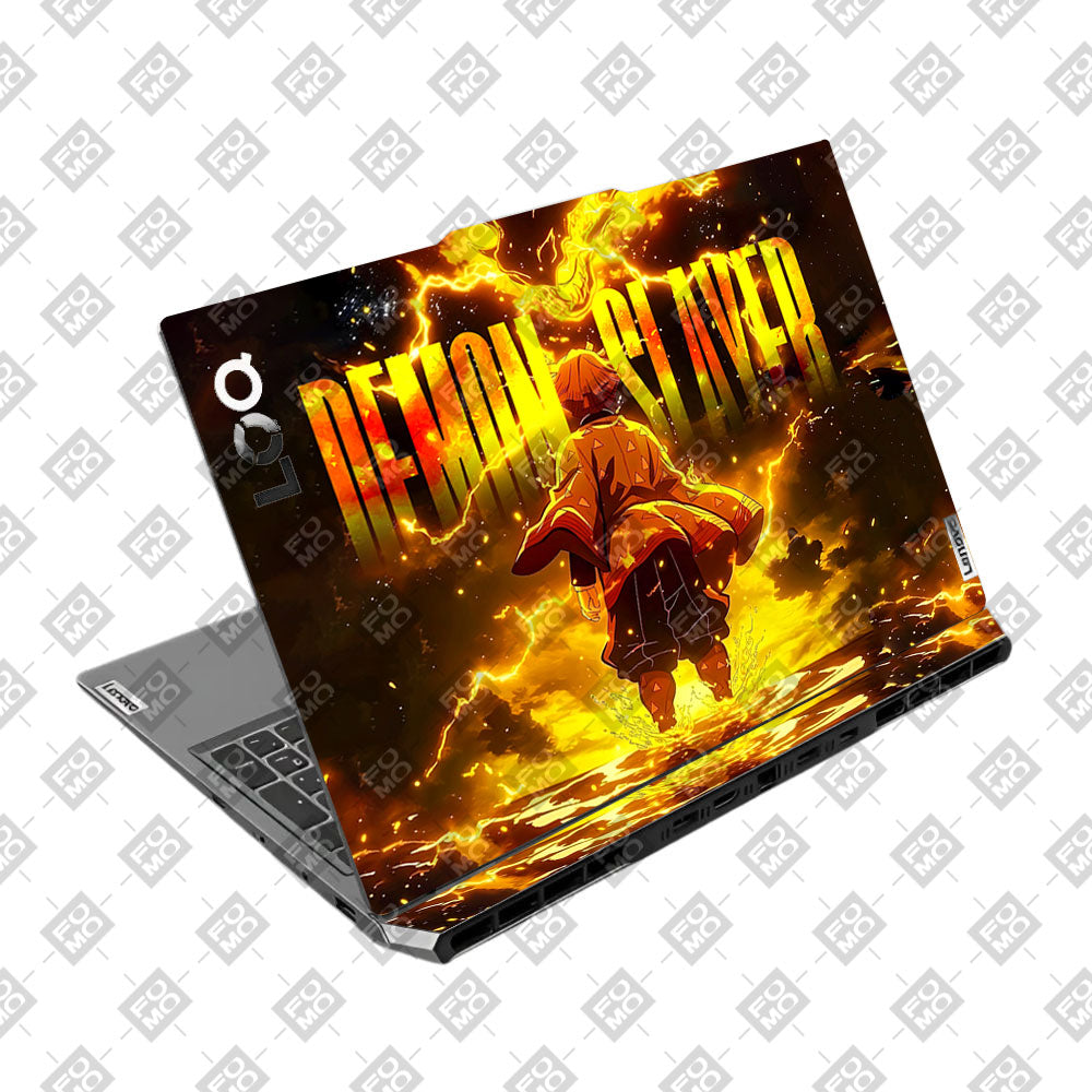 Zenitsu Lightning Strike Lenovo LOQ 2024, 2025 Laptop Skin