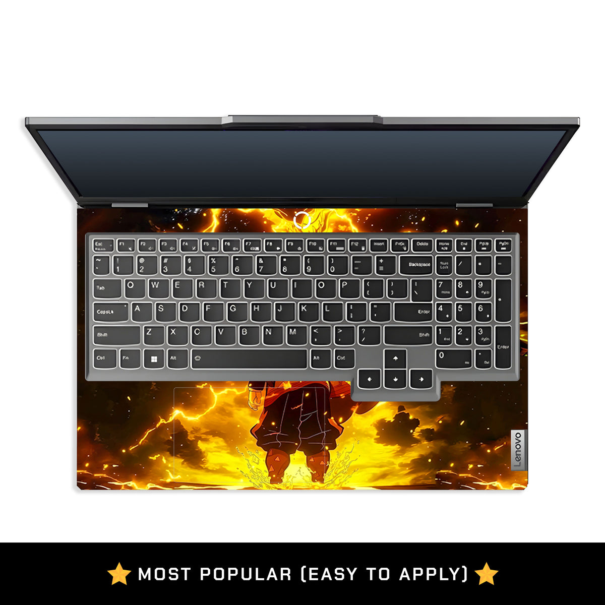 Zenitsu Lightning Strike Lenovo LOQ 2024, 2025 Laptop Skin
