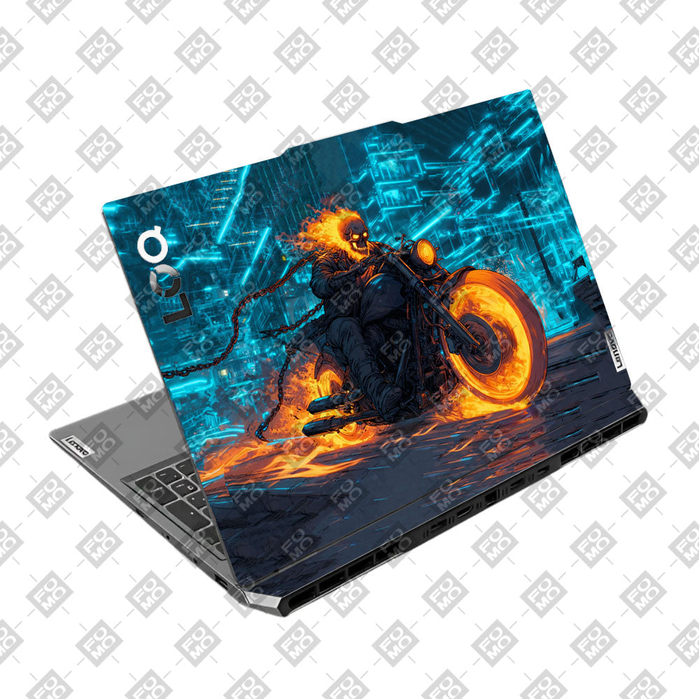 Hellfire Rider Lenovo LOQ 2024, 2025 Laptop Skin