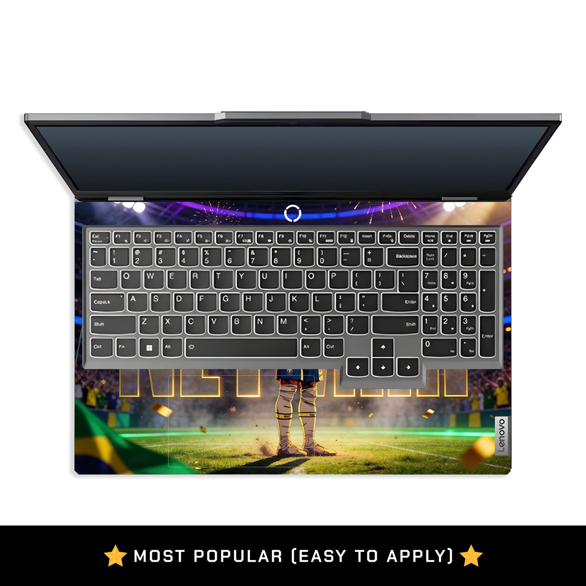 Golden Flair Aura Lenovo LOQ 2024, 2025 Laptop Skin