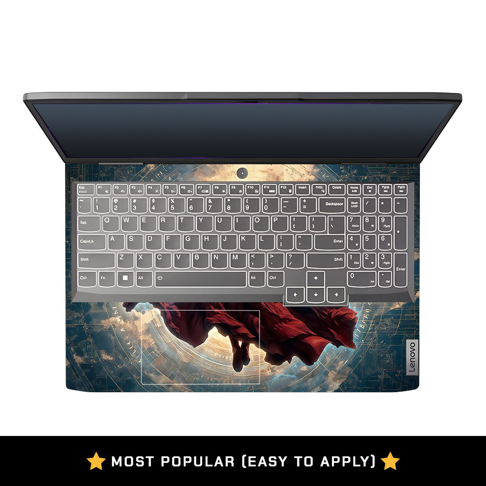 Cosmic Flying Hero Lenovo LOQ 2023 15IRH8, 15APH8 3D Laptop Skin