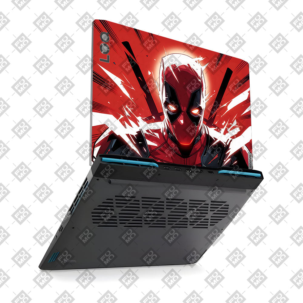Crimson Masked Antihero Lenovo LOQ 2023 15IRH8, 15APH8 3D Laptop Skin