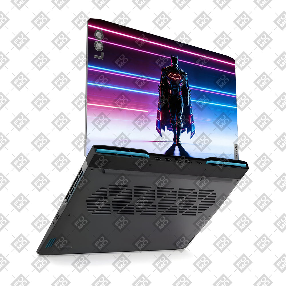 Neon Superhero Streaks Lenovo LOQ 2023 15IRH8, 15APH8 3D Laptop Skin