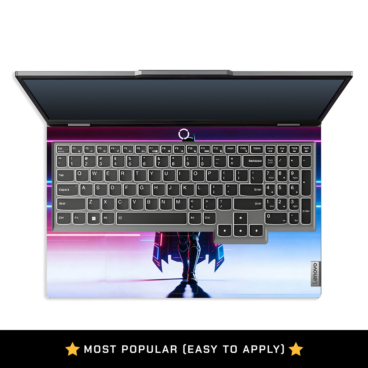 Neon Superhero Streaks Lenovo LOQ 2024, 2025 3D Laptop Skin