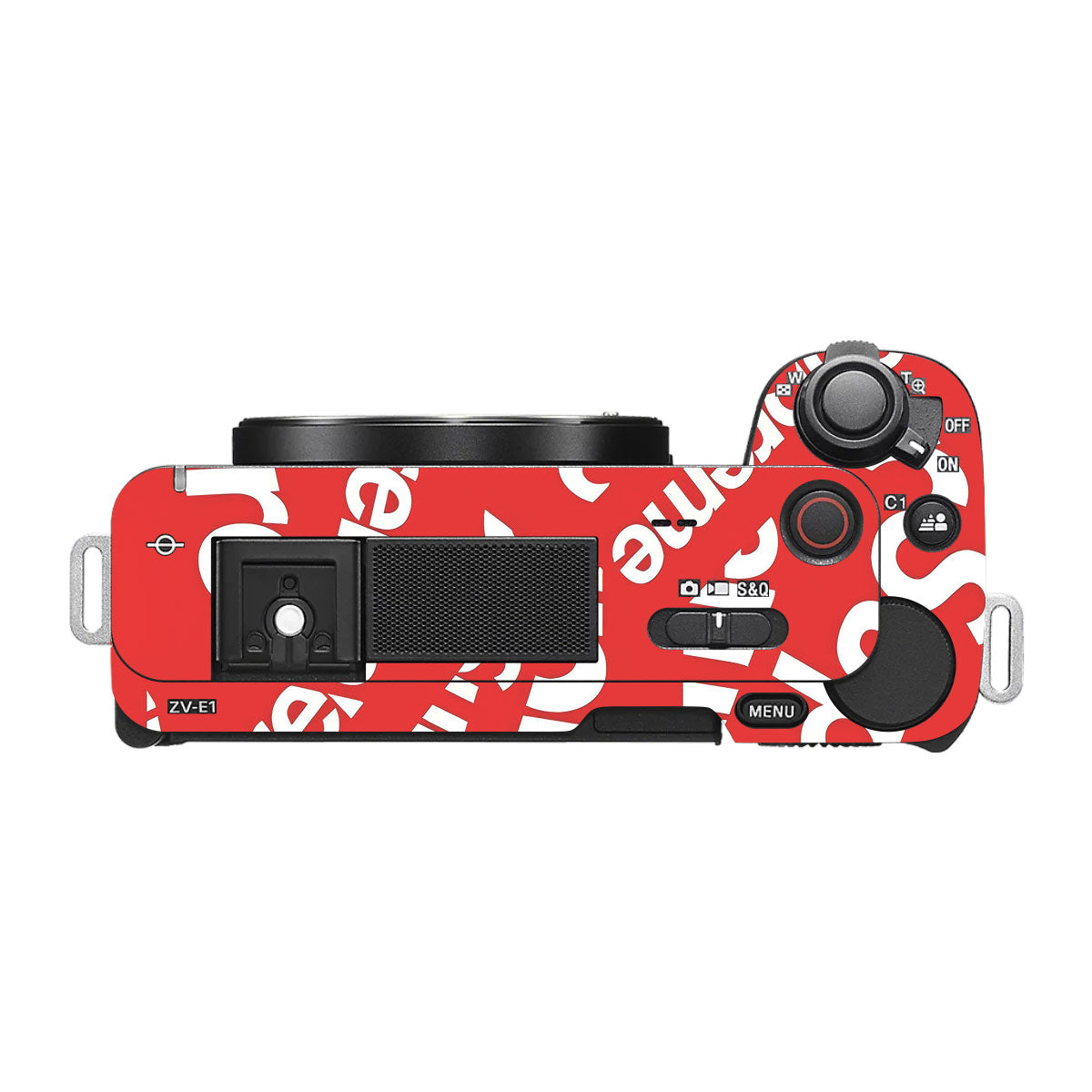 Supreme Red Sony ZV-E1 Camera Skins