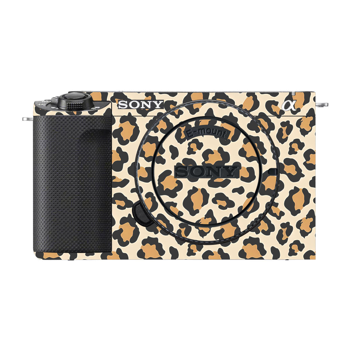 Sandy Leopard Spots Sony ZV-E1 Camera Skins