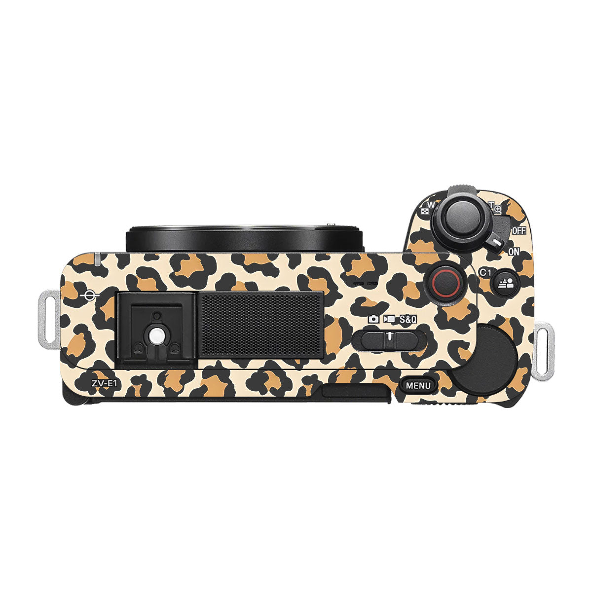 Sandy Leopard Spots Sony ZV-E1 Camera Skins