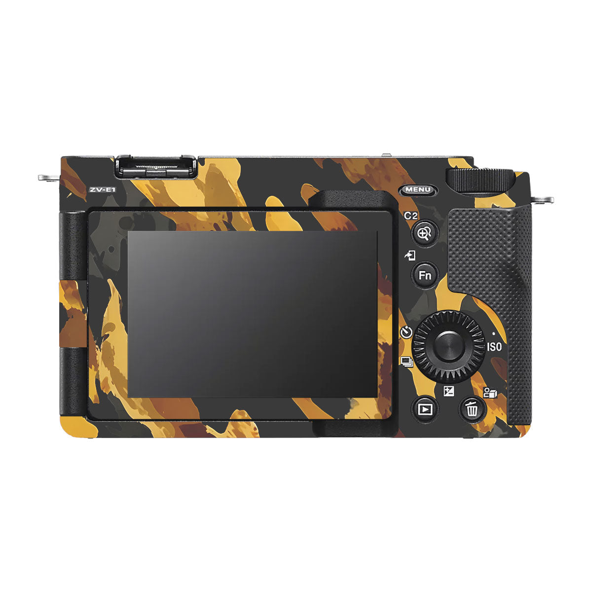 Camo Tiger Blend Sony ZV-E1 Camera Skins