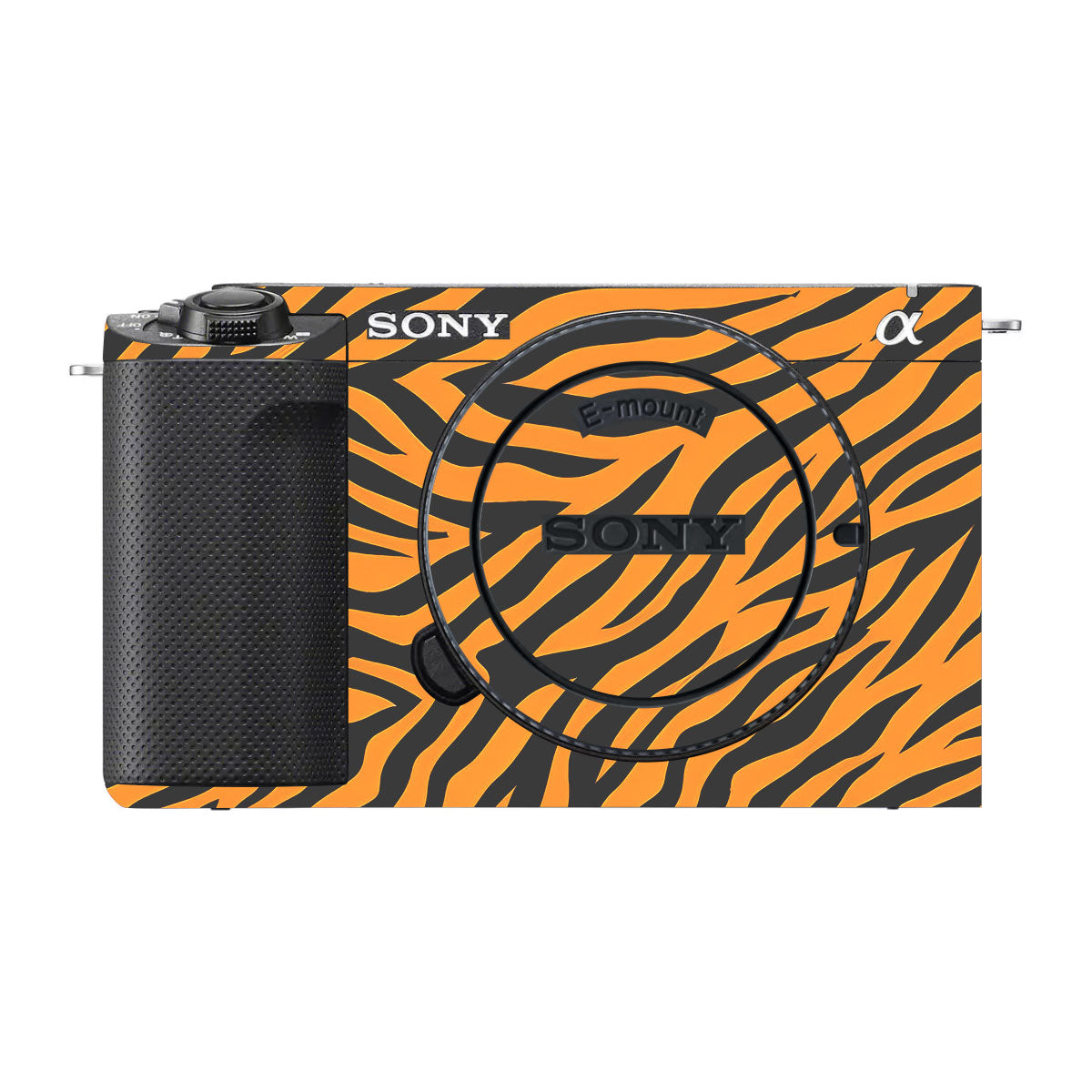 Zebra Gold Pattern Sony ZV-E1 Camera Skins