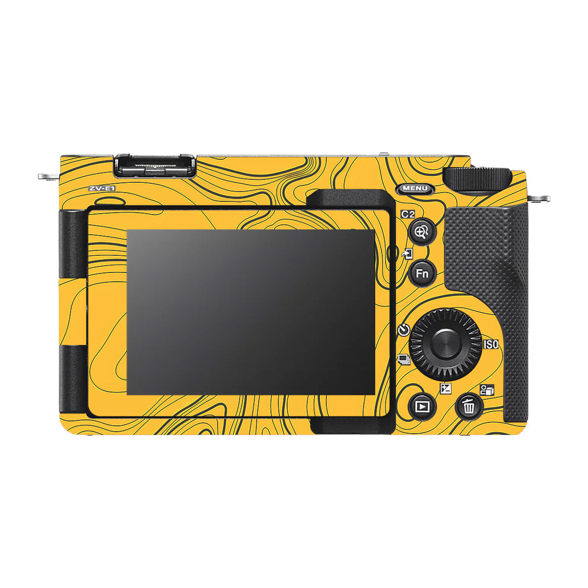 Topographic Map Pattern Sony ZV-E1 Camera Skin