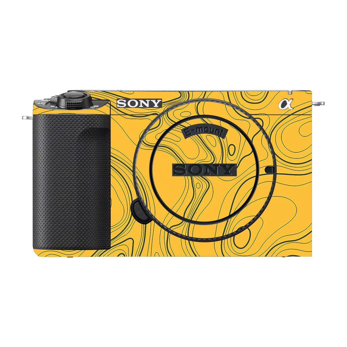 Topographic Map Pattern Sony ZV-E1 Camera Skin