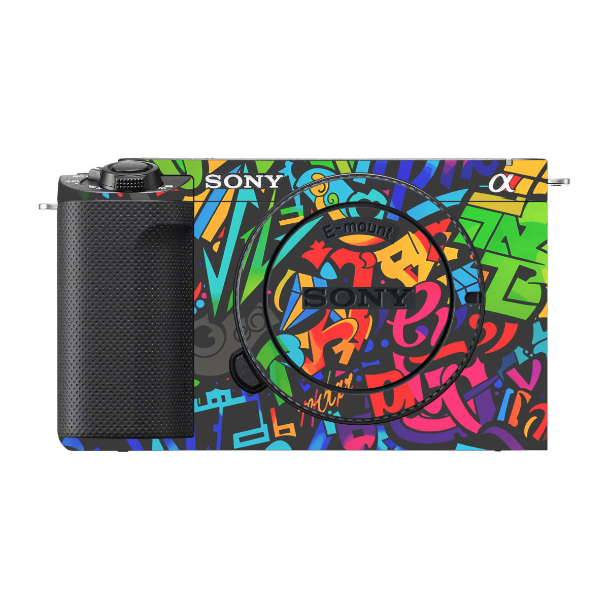Colorful Urban Street Art Lettering Sony ZV-E1 Camera Skin