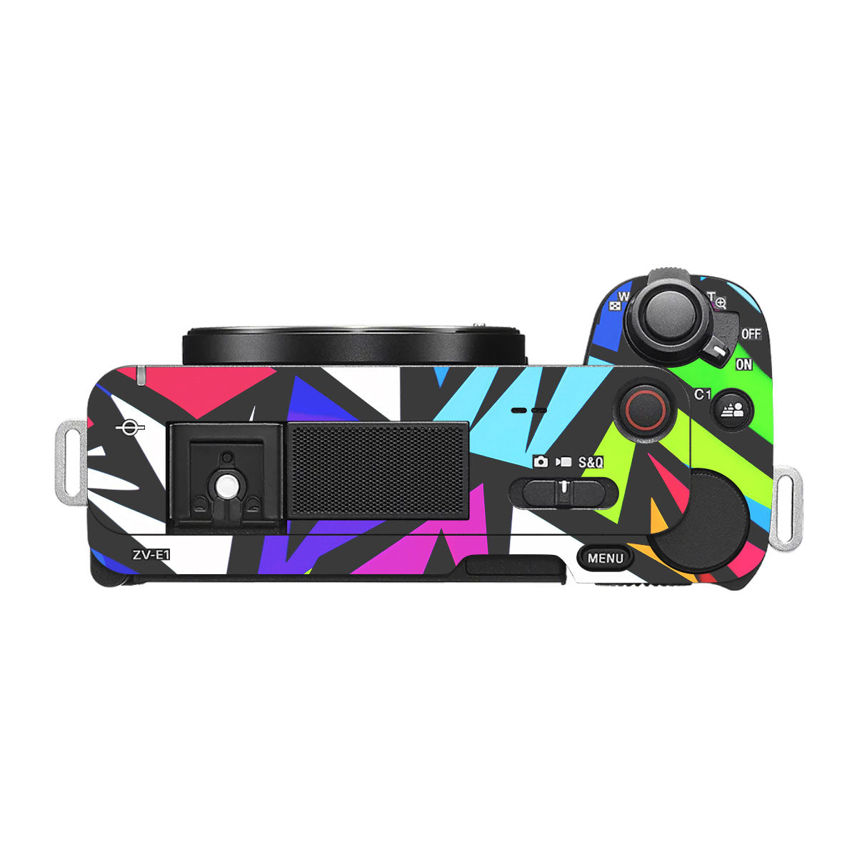 Bold Geometric Pop Sony ZV-E1 Camera Skin