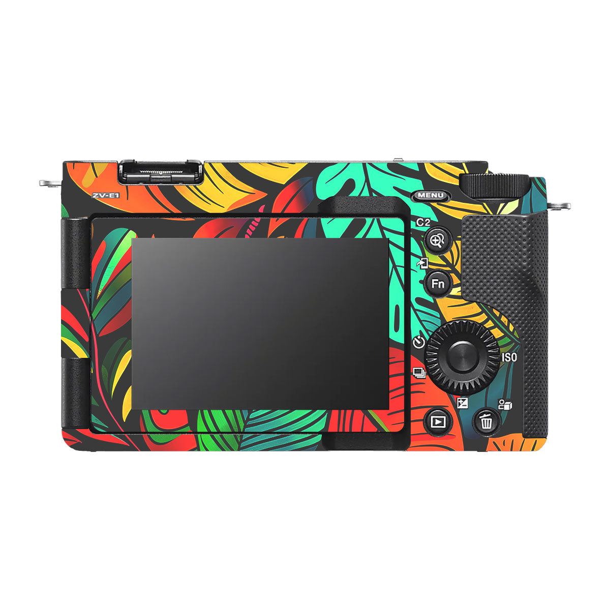 Tropical Jungle Leaves Sony ZV-E1 Camera Skin