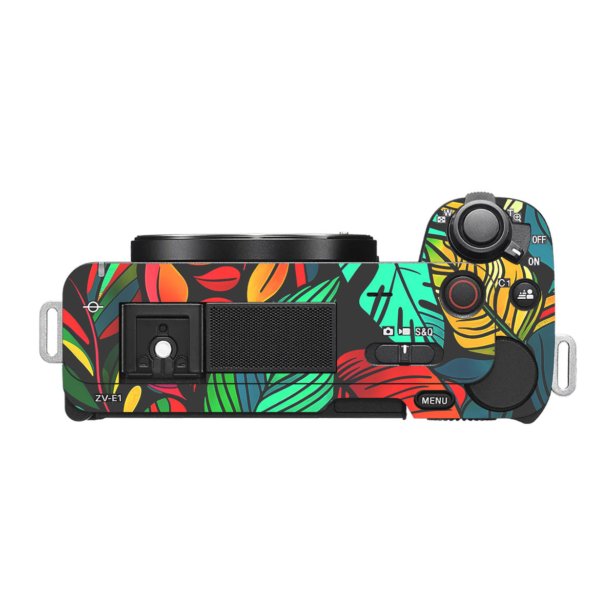 Tropical Jungle Leaves Sony ZV-E1 Camera Skin