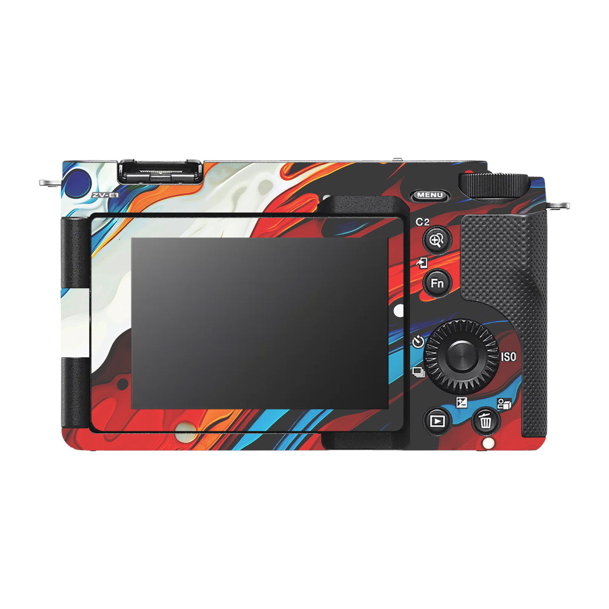Fire & Ice Flow Sony ZV-E1 Camera Skin