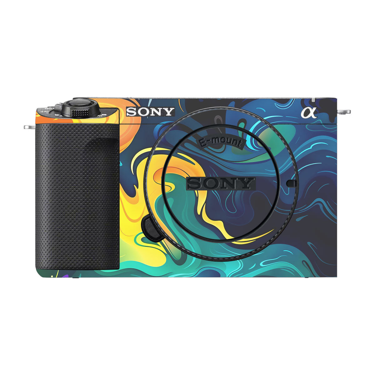 Rainbow Liquid Fusion Sony ZV-E1 Camera Skin
