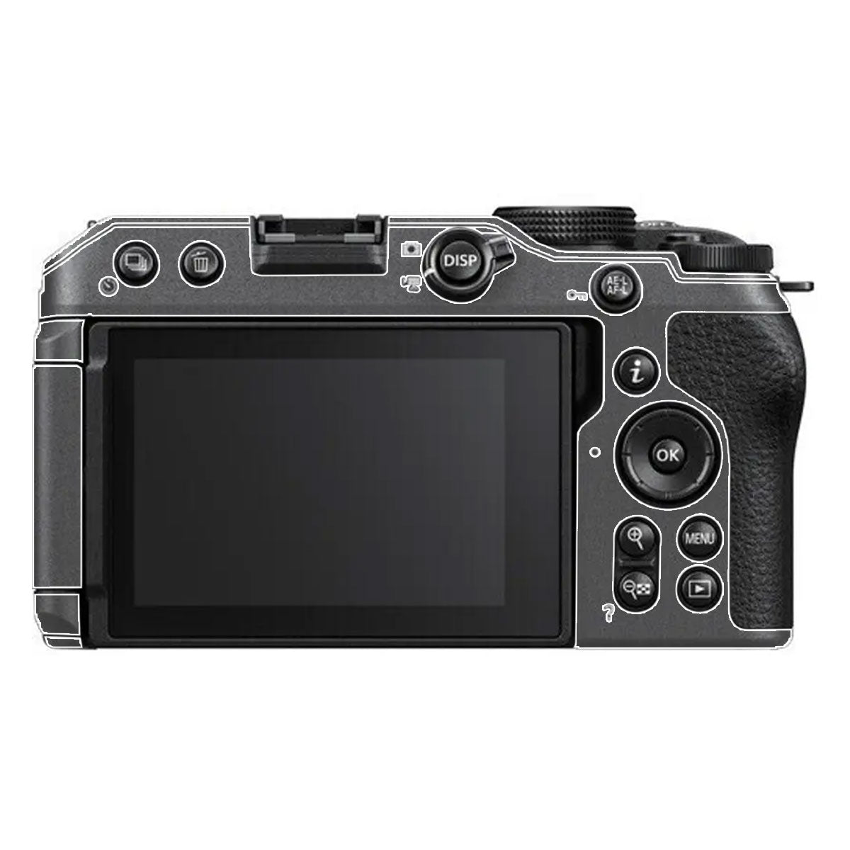 Transparent Nikon Z30 Camera Skin