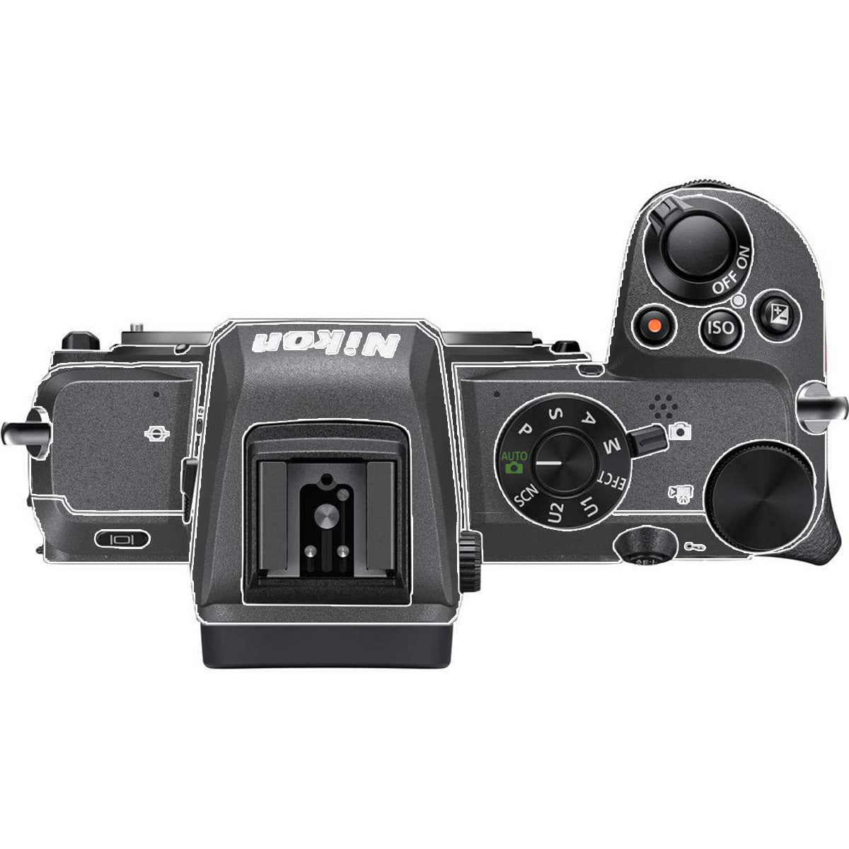 Transparent Nikon Z50 Camera Skin