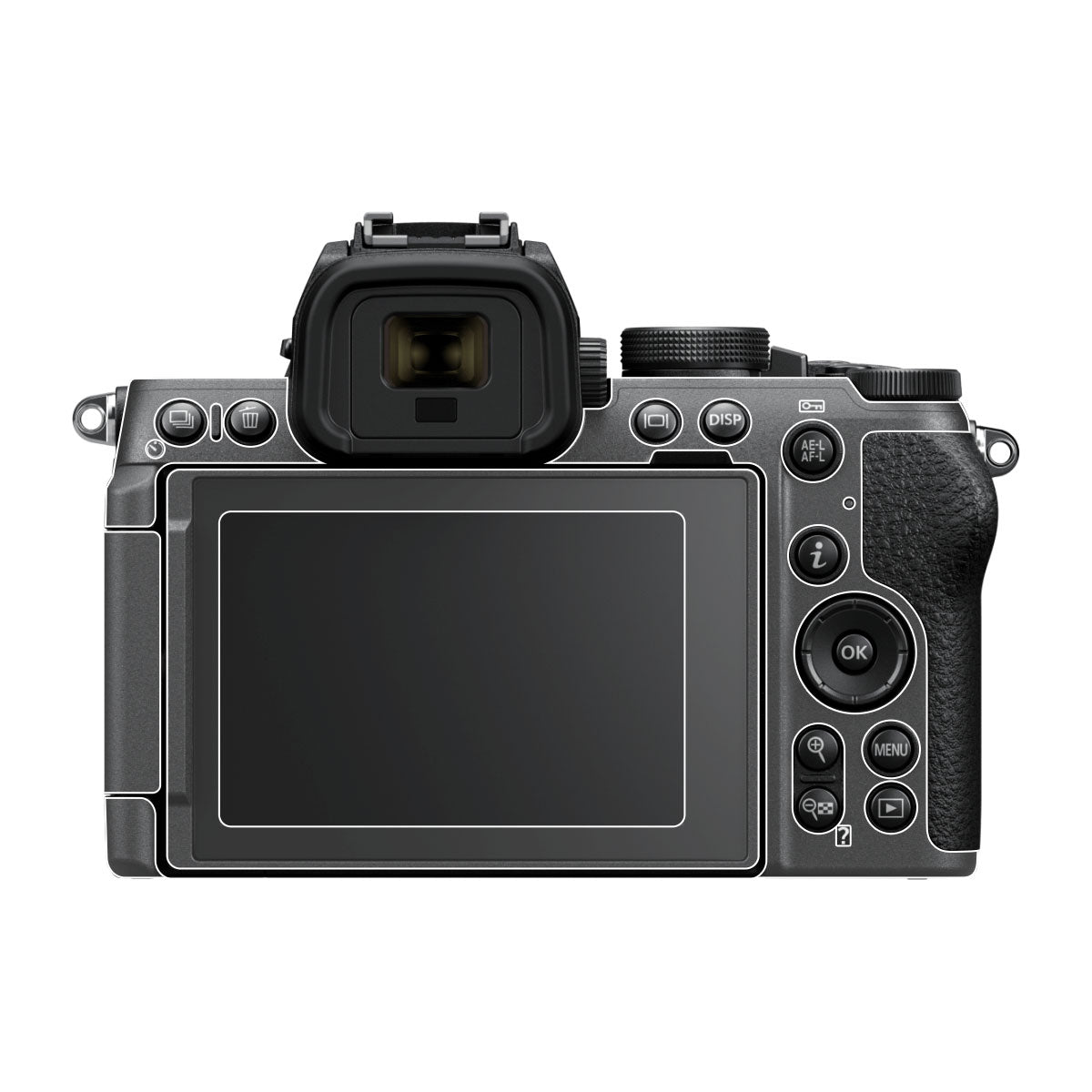 Transparent Nikon Z50 II Camera Skin