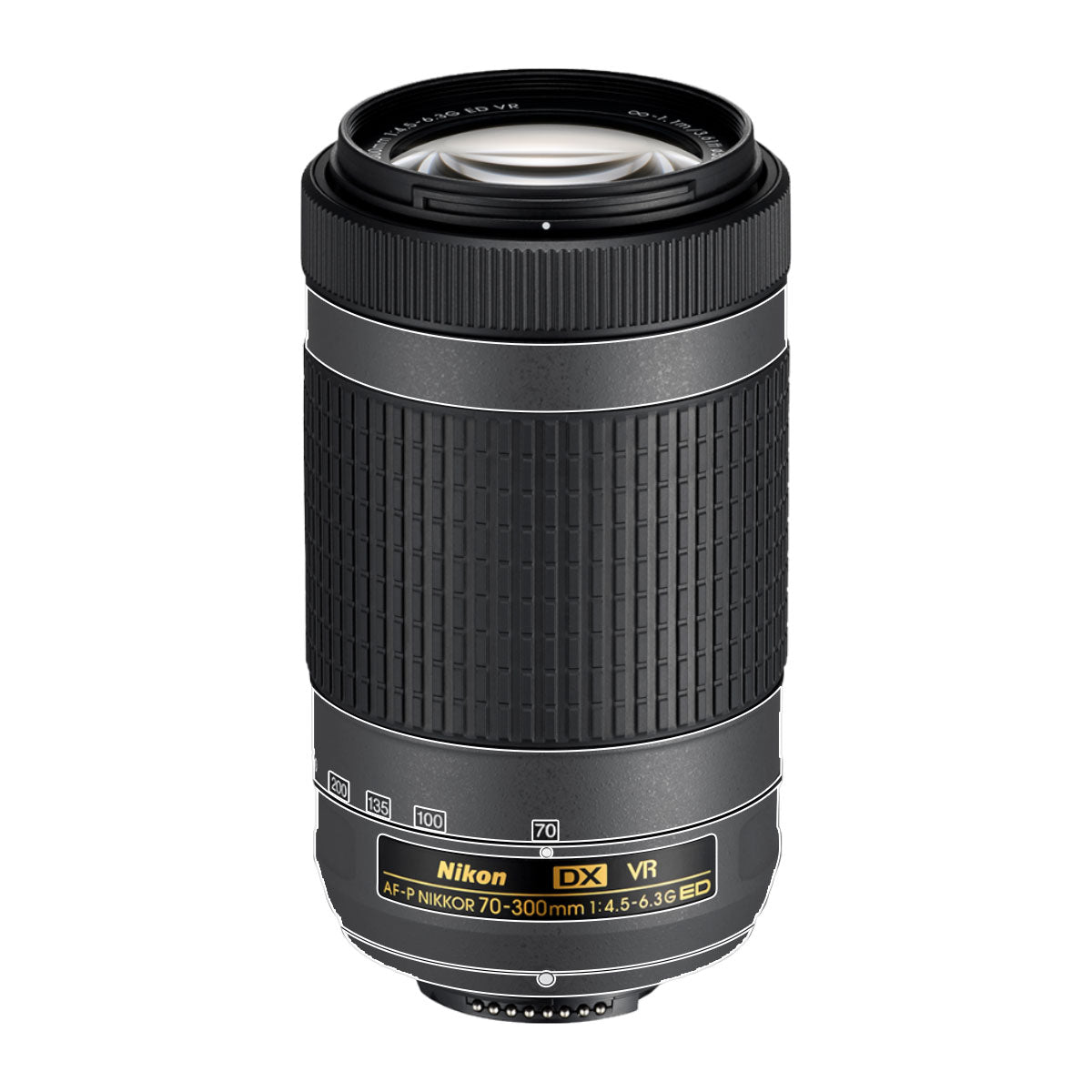 Transparent Nikon AF-P Nikkor 70-300mm F/4.5-6.3G ED VR Camera Lens Skin
