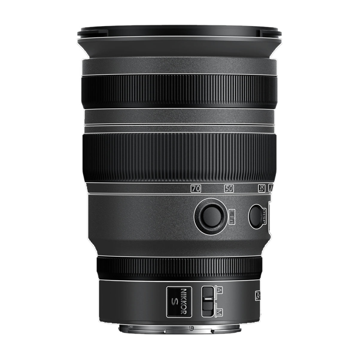 Transparent Nikon Nikkor Z 24-70mm F/2.8 S Camera Lens Skin