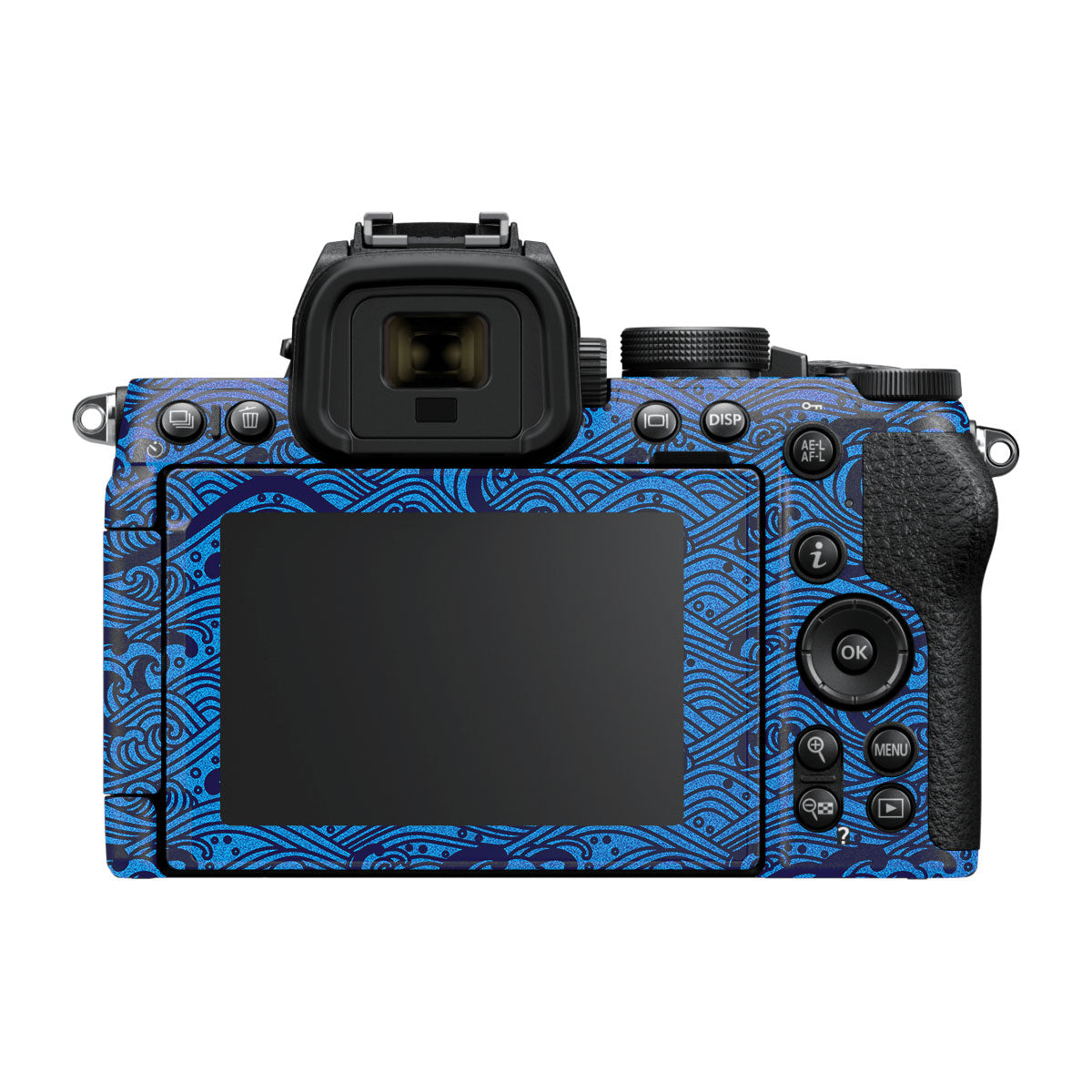 Textured Ocean Wave Blue Nikon Z50 II Camera Skin