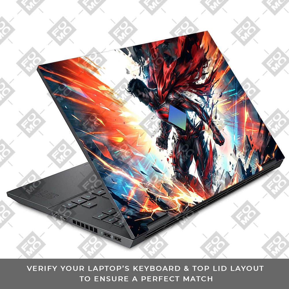 Superman Ascension HP Omen 15 Laptop Skin