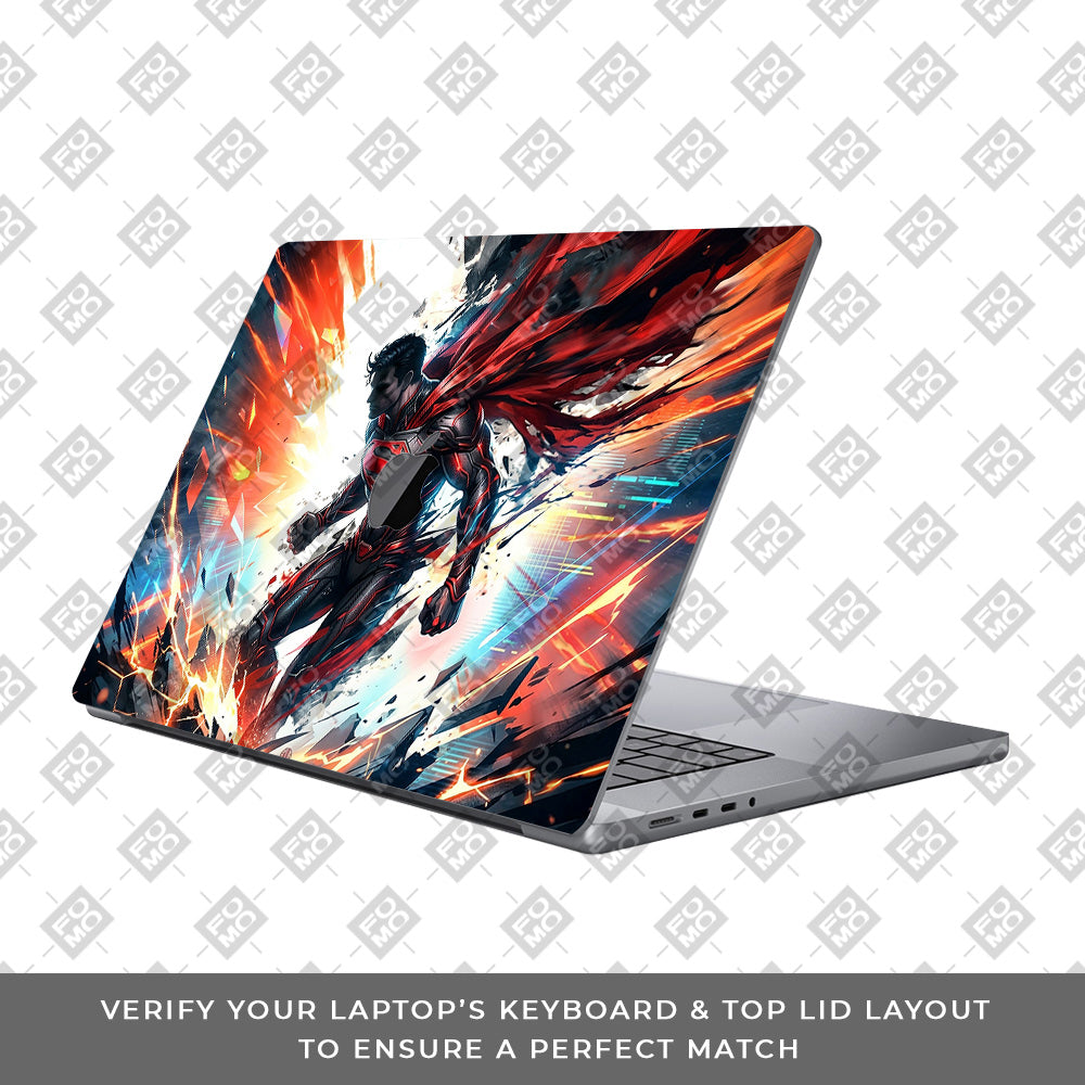 Superman Ascension MacBook Pro 14 M5 2025 Laptop Skin