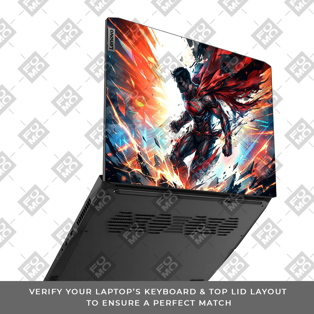 Superman Ascension Lenovo IdeaPad Gaming 3 15ACH6 and 15IHU6 Laptop Skin