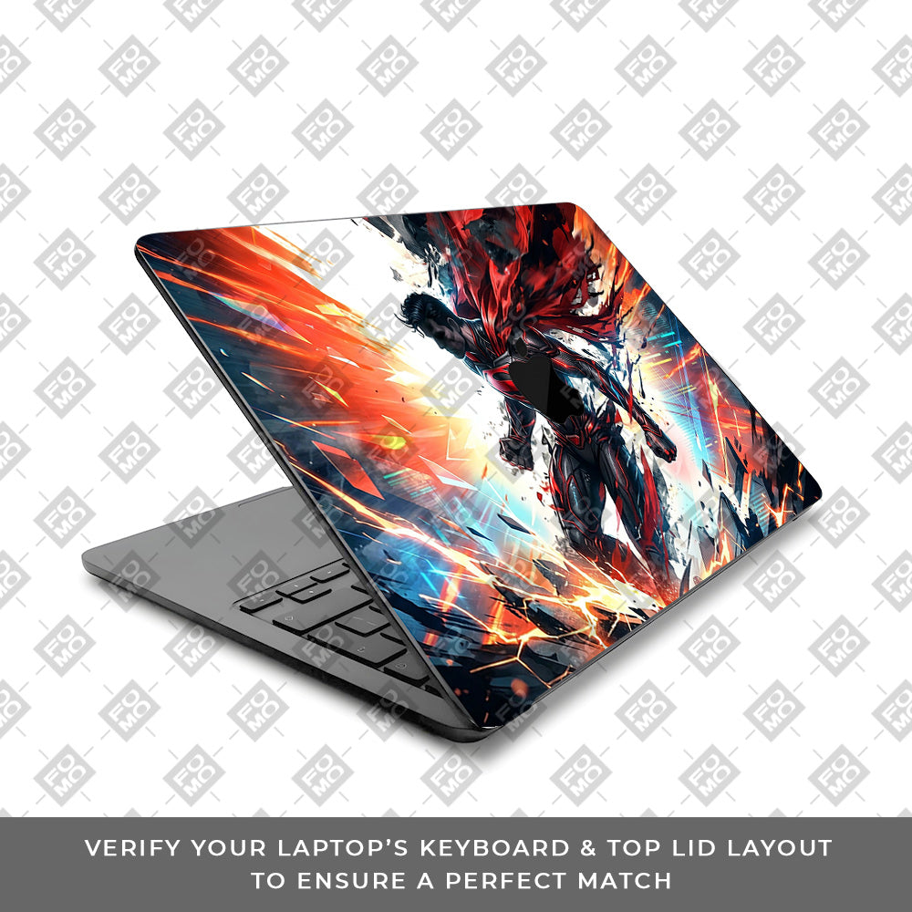Superman Ascension MacBook Air 15 M2 2023 Laptop Skin