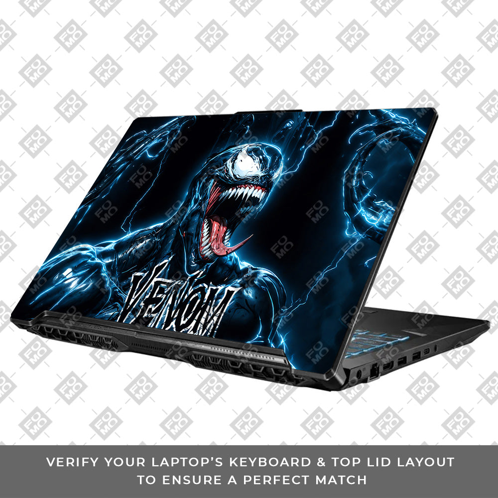 Venom Unchained Asus TUF Gaming F17 FX706 Laptop Skin