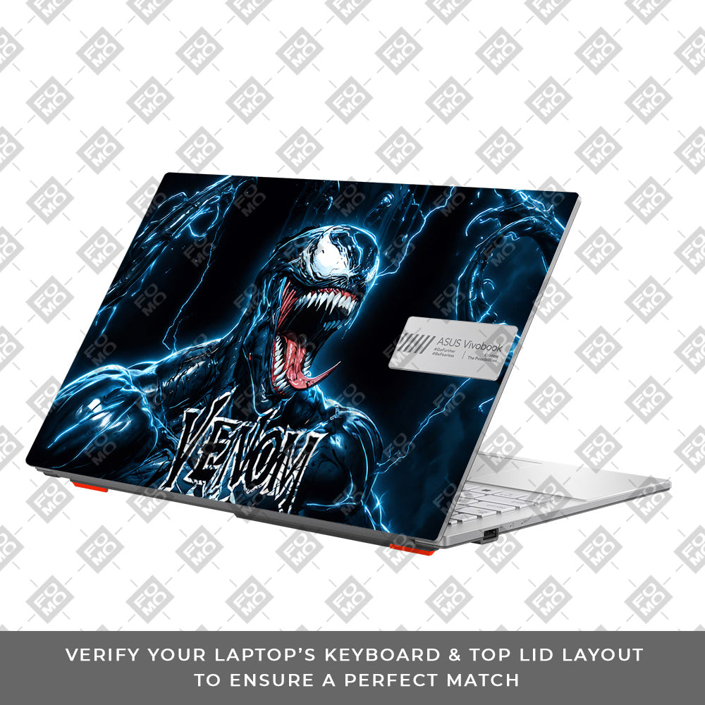 Venom Unchained Asus Vivobook Go 15 E1504G Laptop Skin
