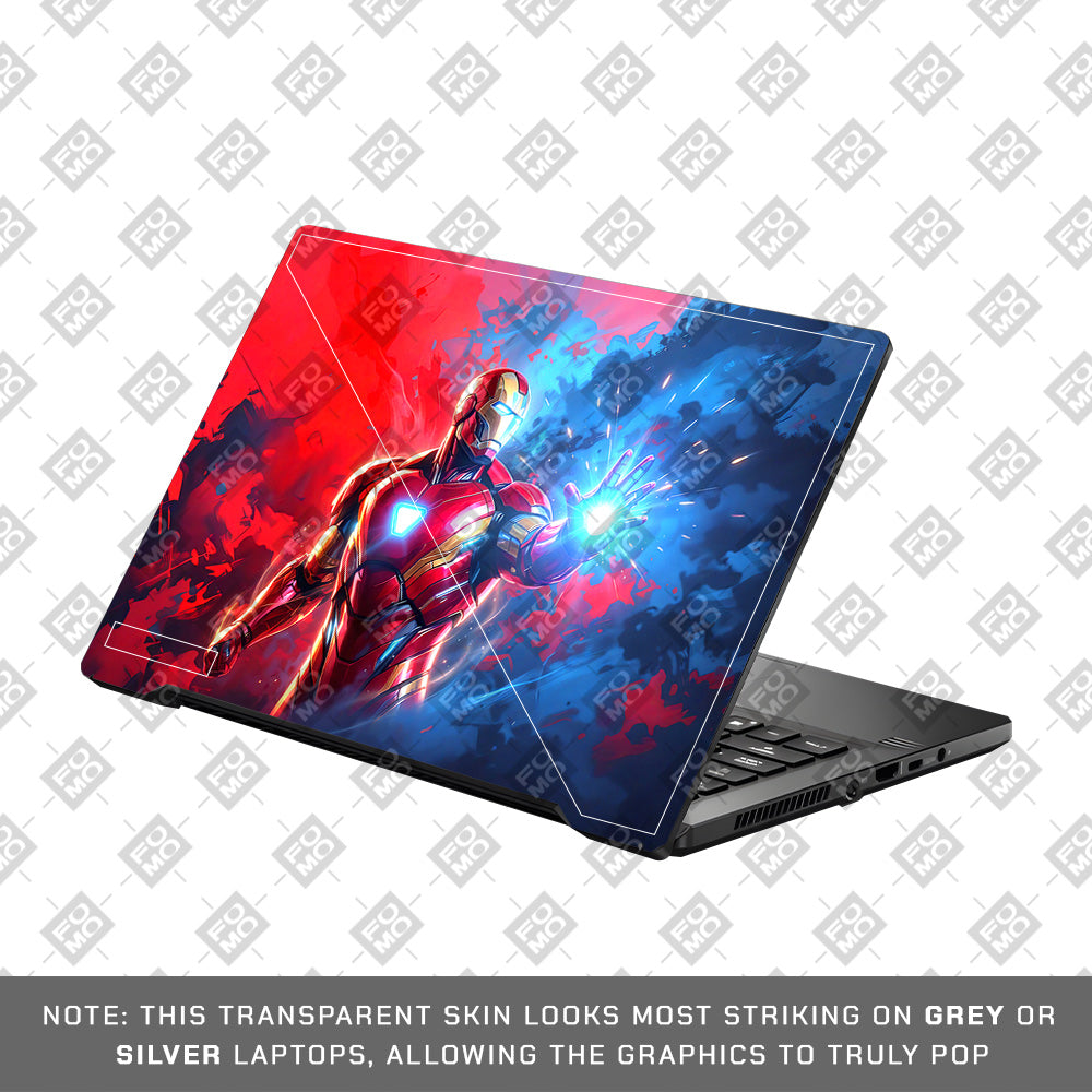 Iron Man Arc Reactor Power Asus ROG Zephyrus G14 GA401 Laptop Skin