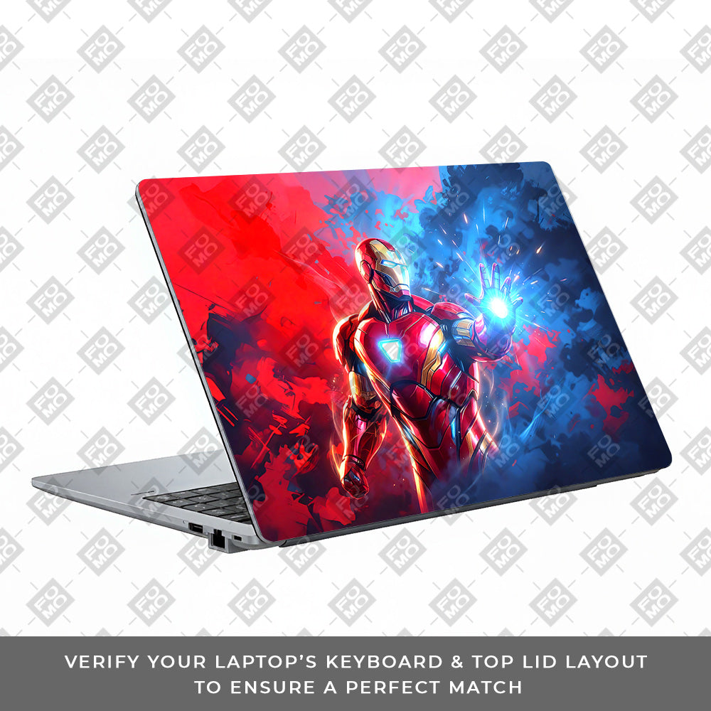 Iron Man Arc Reactor Power Asus ExpertBook P1503 Laptop Skin