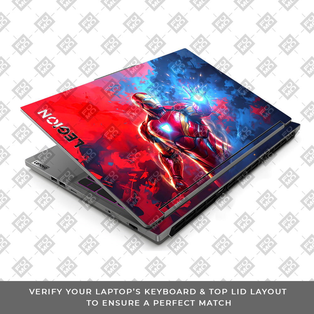 Iron Man Arc Reactor Power Lenovo Legion 5 16IRX9 Laptop Skin