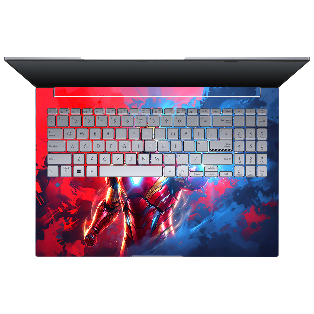 Iron Man Arc Reactor Power Asus VivoBook 16X K3605 Laptop Skin