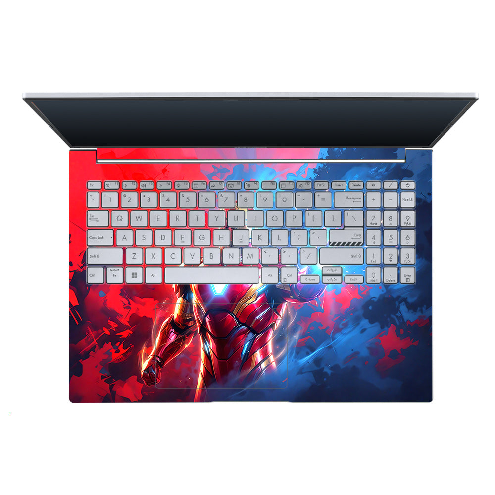 Iron Man Arc Reactor Power Asus Vivobook X1605ZA Laptop Skin