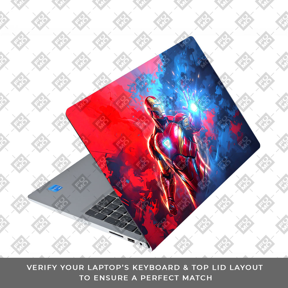 Iron Man Arc Reactor Power Dell Inspiron 3520 Laptop Skin