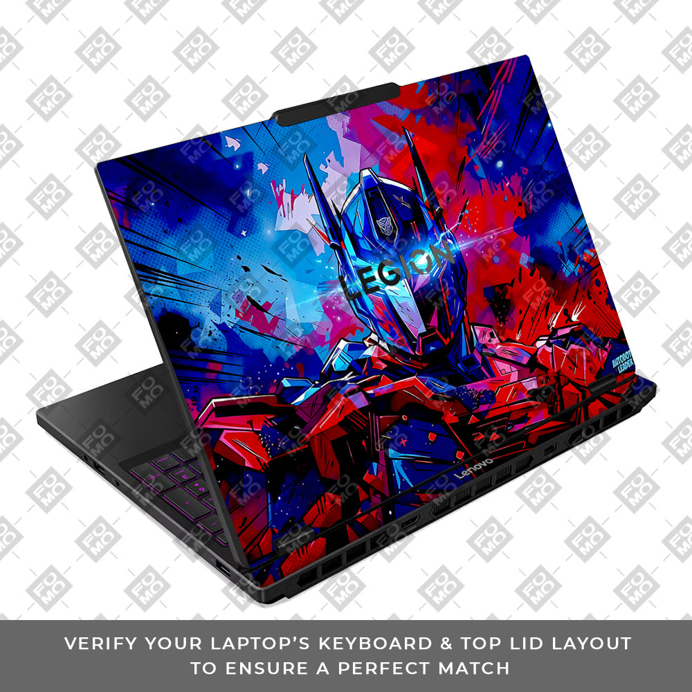 Optimus Prime Transformer Lenovo Legion 5 15IRX10 Laptop Skin