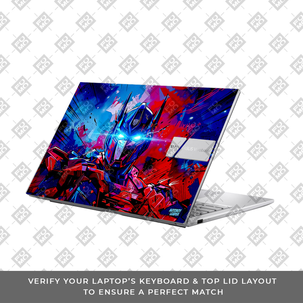 Optimus Prime Transformer Asus VivoBook 15 X1504VA Laptop Skin