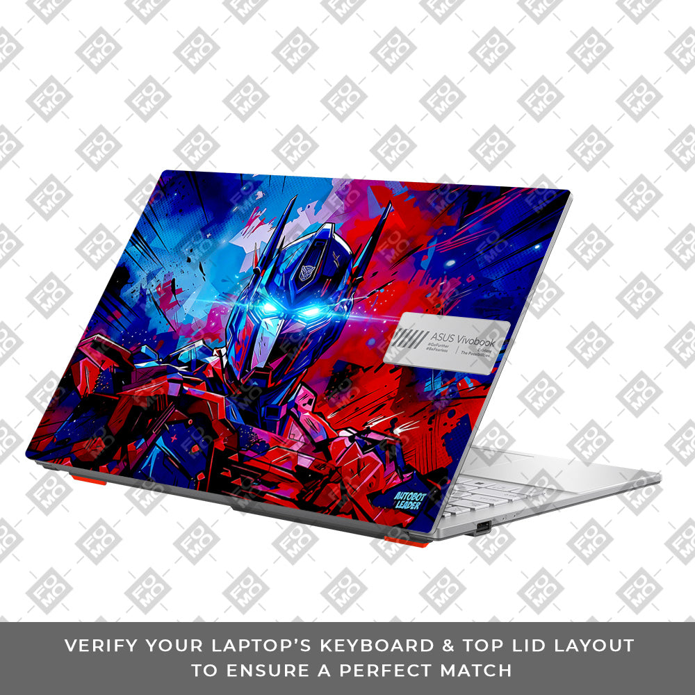 Optimus Prime Transformer Asus Vivobook Go 15 E1504G Laptop Skin