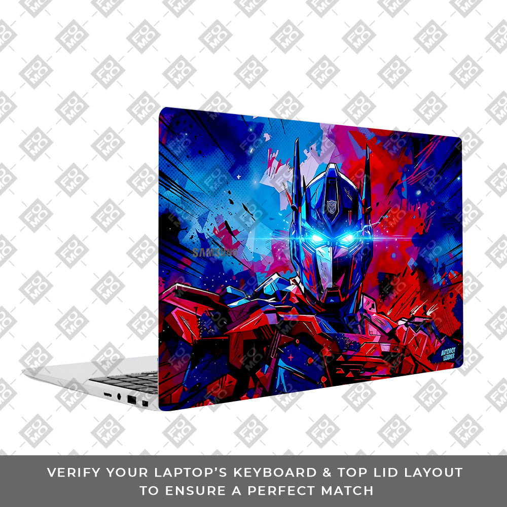 Optimus Prime Transformer Samsung Galaxy Book 4 15.6 Laptop Skin