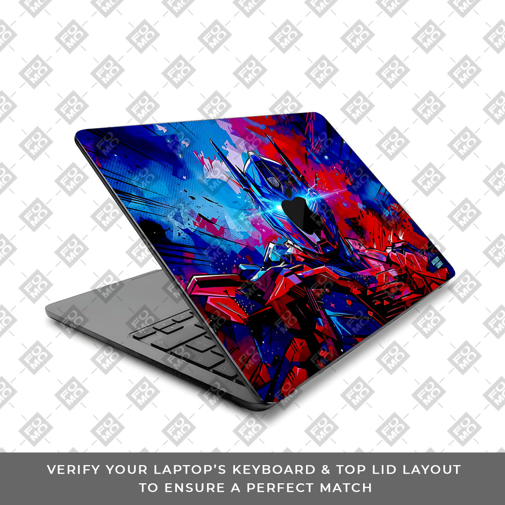 Optimus Prime Transformer MacBook Air 15 M2 2023 Laptop Skin